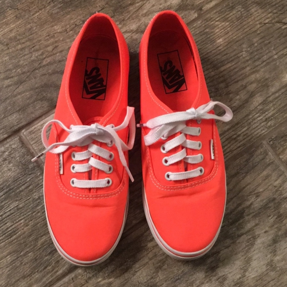 Vans Orange Sneakers Classic Low-Top Canvas